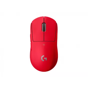 Logitech G PRO X SUPERLIGHT 2 SE pele - Spēļu - Bezvadu - Sarkana