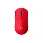 Logitech G PRO X SUPERLIGHT 2 SE pele - Spēļu - Bezvadu - Sarkana