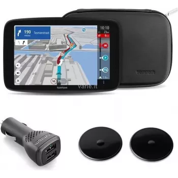 GPS navigācijas ierīce TOMTOM GO Expert Plus 7 collas — premium komplekts, 7 collu skārienekrāns