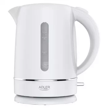 Adler AD 1385w elektriskā tējkanna 1,7 L balta