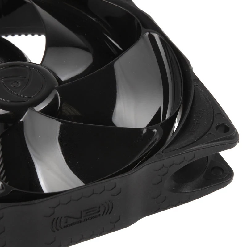 NOISEBLOCKER NB-eLoop B12-PS Melns Edition 120mm PWM 3-Pack