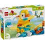 Rotaļlietu komplekts LEGO DUPLO 3-in-1 Animals on Wheels 10448 — DUPLO būvē un spēlējies dzīvnieki, 58 gab., vecums 2+