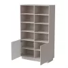 Skapis Cama Meble LIVERTI grāmatu plaukts 100×420×1705 mm kašmira krāsā