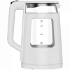 AENO Elektriskā tējkanna EK6: 1850-2200W, 2L, Strix, kvadrātveida korpuss, caurspīdīgs vāks, augstas izturības stikls, LED apgaismojums, automātiska izslēgšanās, aizsardzība pret sausu tvertni