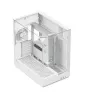 APNX Tower korpuss V2 — balts, rūdīta stikla paneļi x3