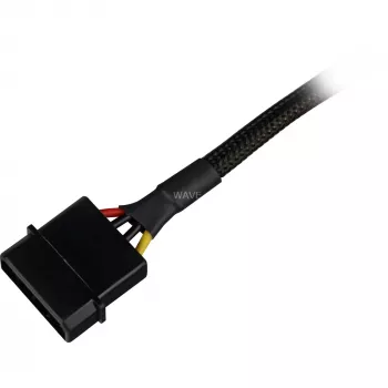 SATA barošanas adaptera kabelis Sharkoon 15 cm — adapteris SATA barošanas pieslēgumiem