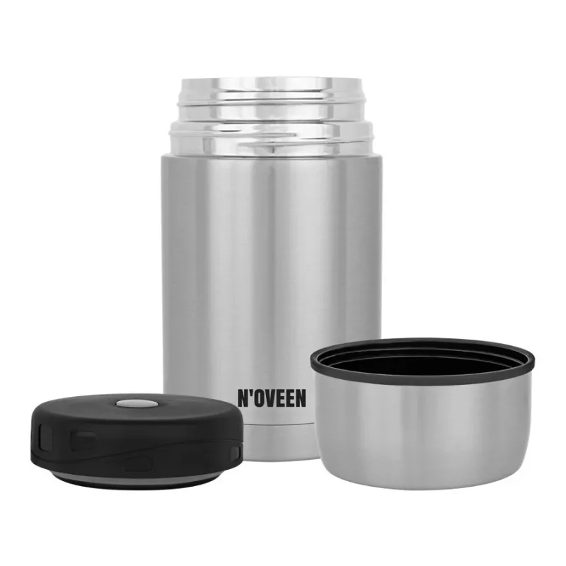 N'OVEEN TB951 pusdienu termoss, 800 ml, sudraba