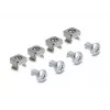 Montāžas kronšteins DeLOCK 19 collu 450x40mm 2 gabali Melns Metāls