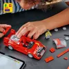 LEGO Speed Champions Ferrari F40 Supercar būvējams transportlīdzeklis rotaļlieta modelis automašīna 9+ gadus veciem zēniem un meitenēm ar vadītāja minifigūru bērnu guļamistabai