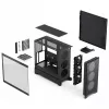 PC korpuss Fractal Design Pop 2 Air Melns TG Midi Tower — ATX, 3x 120 mm priekšējie ventilatori, atbalsta 2,5 collu un 3,5 collu diskus
