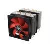 Dzesētājs Xilence XC044 Procesora dzesētājs 9,2 cm Melns Sarkans