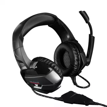 Austiņas MODECOM MC-859 Volcano Bow, melnas
