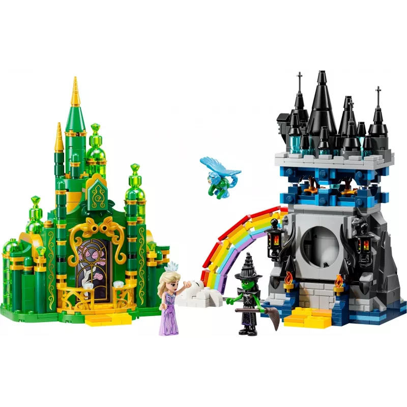 LEGO būvkomplekts Wicked 75689 — Smaragda pilsētas un Kiamo Ko pils spēļu komplekts