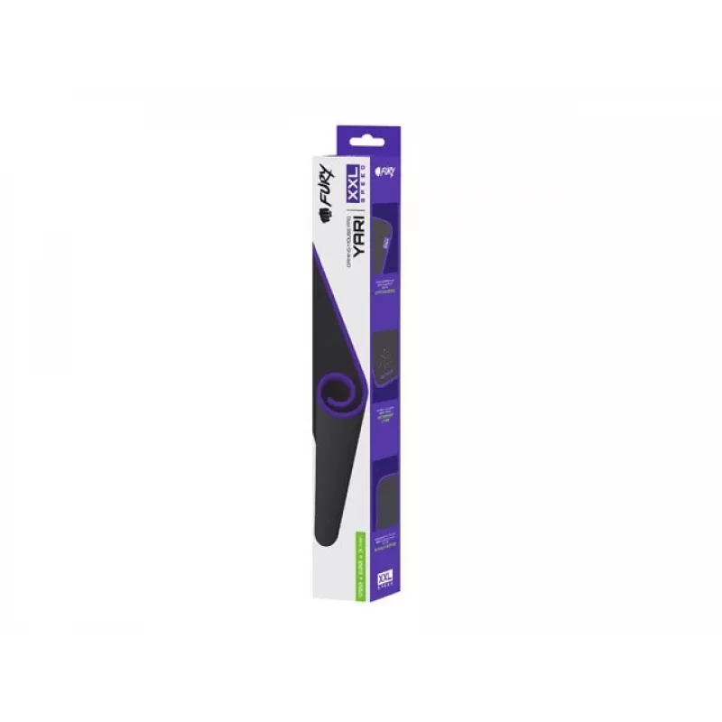 PELDZEKLIS FURY YARI SPEED XXL MELNS 1200X600MM