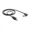 USB kabelis DeLOCK 3m USB 2.0 A - B v/v melns