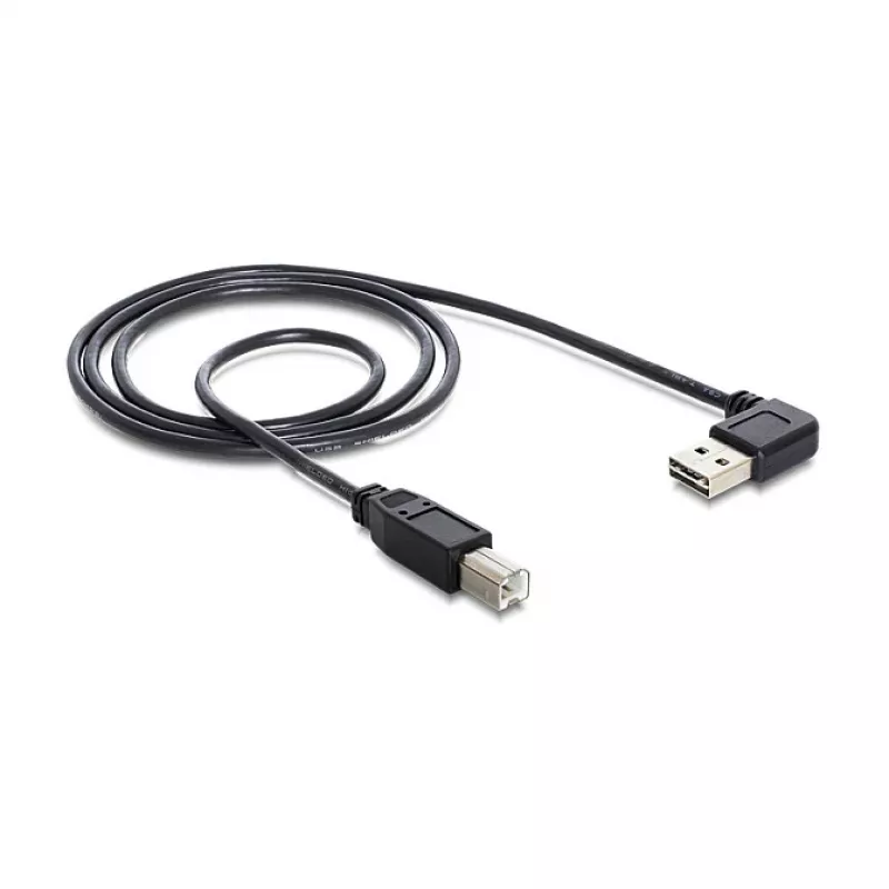 USB kabelis DeLOCK 3m USB 2.0 A - B v/v melns