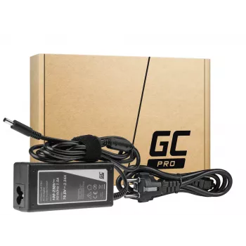 Strāvas adapteris Green Cell AD75AP 65W 19.5V 3.34A Dell klēpjdatoriem, iekštelpām, melns