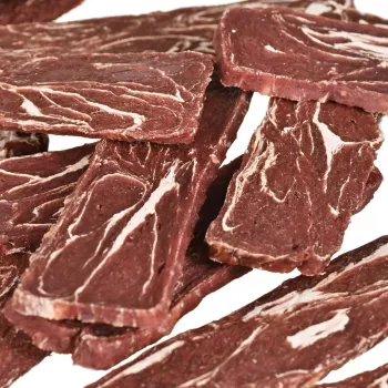 PETITTO Jēra un mencu strēmelītes - suņu našķis - 500g