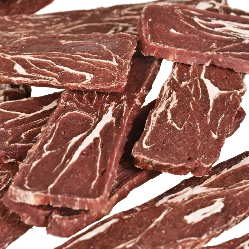 PETITTO Jēra un mencu strēmelītes - suņu našķis - 500g