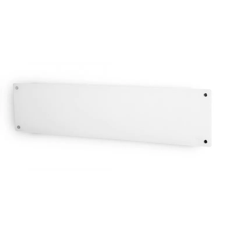 Mill | Sildītājs | MB800L DN Stikls | Paneļu sildītājs | 800 W | Jaudas līmeņu skaits 1 | Piemērots telpām līdz 10-14 m² | Balts | IPX4