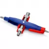 Universālā/vadības skapju atslēga Knipex 00 11 07