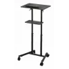 Stāvošs galds Gembird TVS-DESK-01-BK melns 20 kg 1110-1345 mm