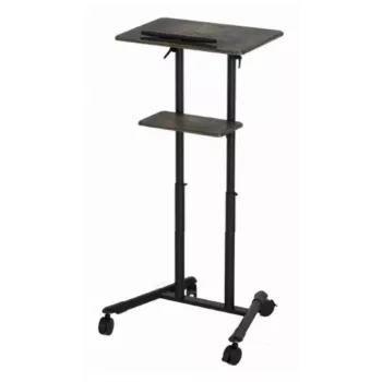 Stāvošs galds Gembird TVS-DESK-01-BK melns 20 kg 1110-1345 mm