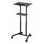 Stāvošs galds Gembird TVS-DESK-01-BK melns 20 kg 1110-1345 mm