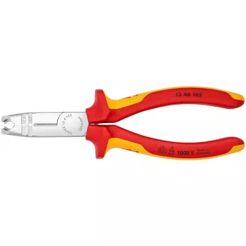 Knipex 13 46 165 kabeļu noņēmējs sarkans, dzeltens