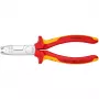 Knipex 13 46 165 kabeļu noņēmējs sarkans, dzeltens