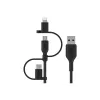 Belkin Universal kabelis Lightning/Micro/USB-C