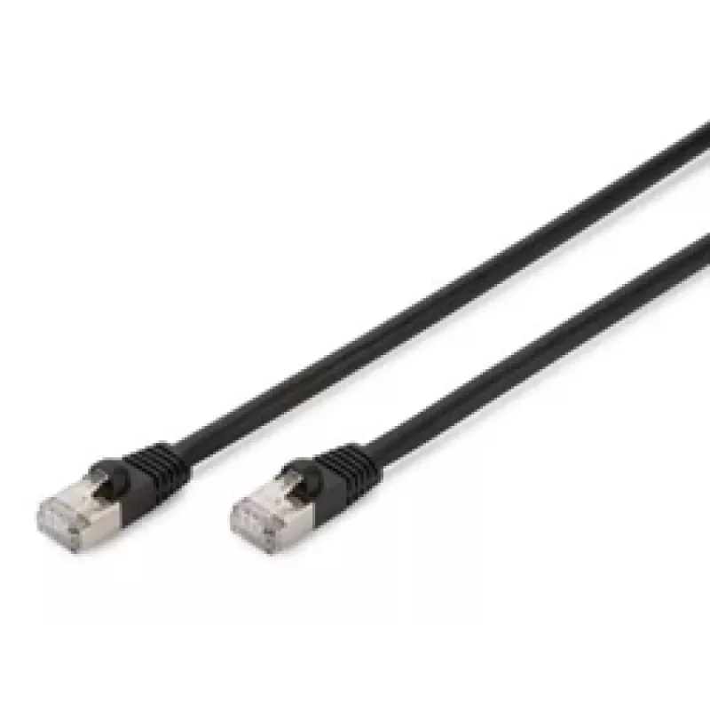 Patch Cord Digitus CAT 6A S/FTP DK-1644-A-0025/Y 0.25m dzeltena