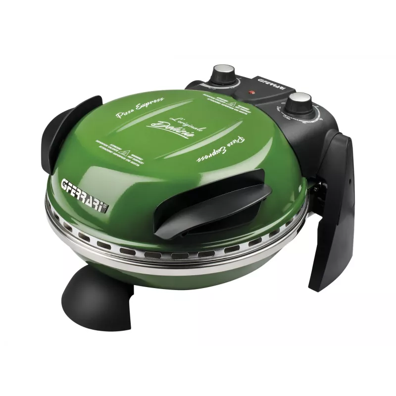 Delizia Pizza krāsns G1000603 (Zaļa, 1.200 W, Picas diametram līdz 31 cm)