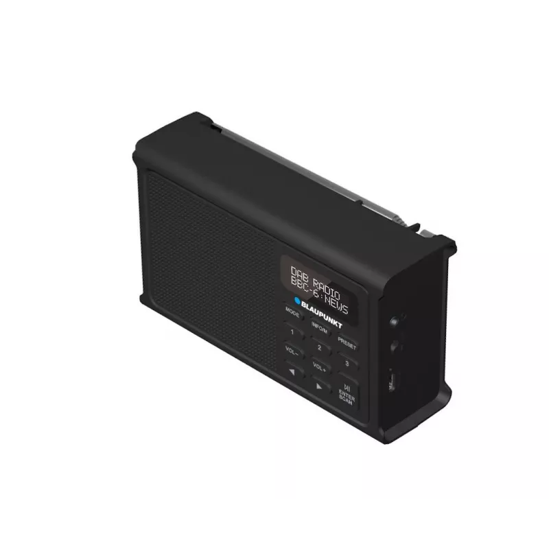 Blaupunkt DR3BK Pārnēsājams radio melns