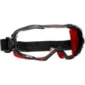 3M GoggleGear 6000 Aizsargbrilles Neoprēns Melns, Sarkans