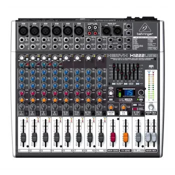 Behringer X1222USB audio mikseris 4 kanāli