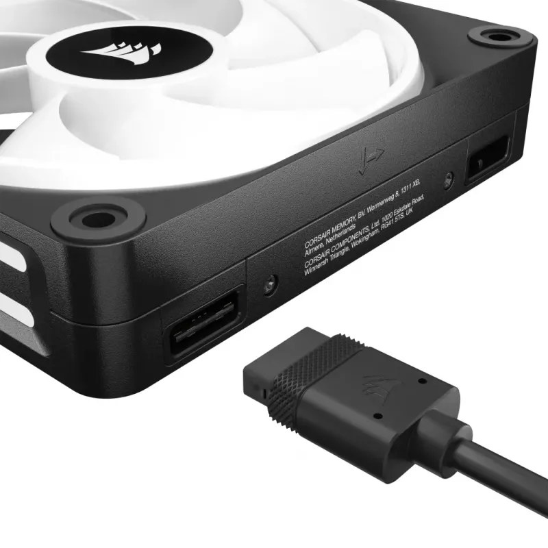 Ventilators Corsair CO-9051001-WW 12 cm Melns Balts 480-2400 RPM