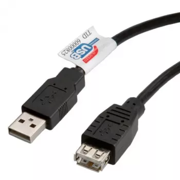 ROLINE USB pagarinātāja kabelis - USB Type A, 4-pin (M) - USB Type A, 4-pin (W)
