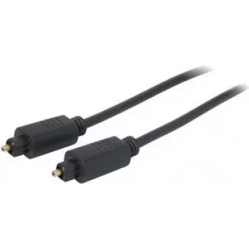shiverpeaks 5.0m Toslink - Toslink - TOSLINK - vīriešu tipa - TOSLINK - vīriešu tipa - zelta - melna (BS69004-5.0)
