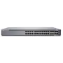Juniper EX4100 24 portu 10/100/1000BaseT PoE+, 4x 10G SFP+ augšupsaites porti, 4x 25G SFP28 sakraušanas/augšupsaites porti, lieki ventilatori, 1 maiņstrāvas barošanas bloks JPSU-920-AC-AFO iekļauts (optika tiek pārdota atsevišķi) ar standarta programmatūr