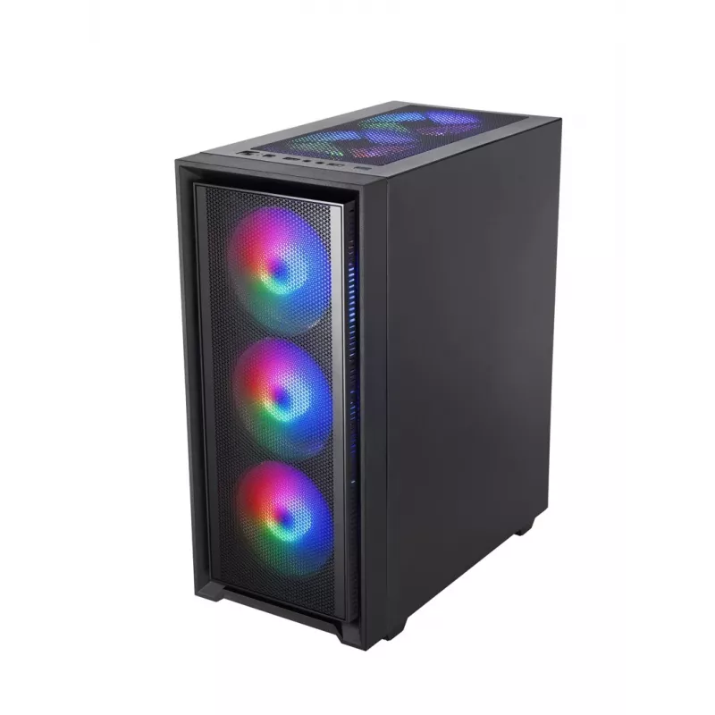 Mars Gaming MC-AIR datora korpuss Midi Tower melns