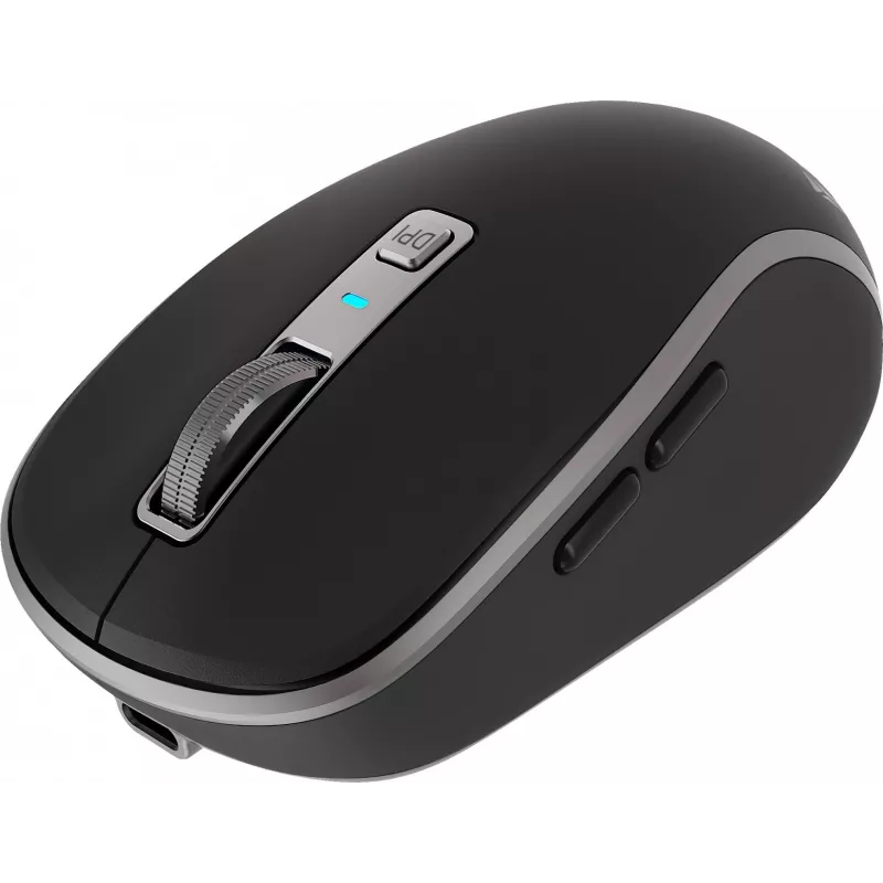 Divu veidu WiFi+Bluetooth bezvadu pele, uzlādējama baterija, 5 pogas