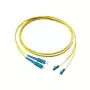 LWL Duplex kabeļa plāksteris vienmoda LC/SC, 9/125, garums: 10 m, Good Connections® (LW-910LS)