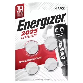 Energizer Batteries Specialized CR2025 4 gab.