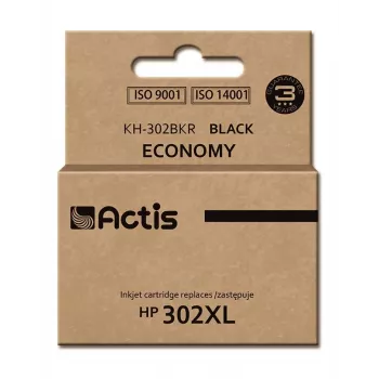 Actis KH-302BKR tinte (aizstāj HP 302XL F6U68AE; Premium; 15 ml; melna)
