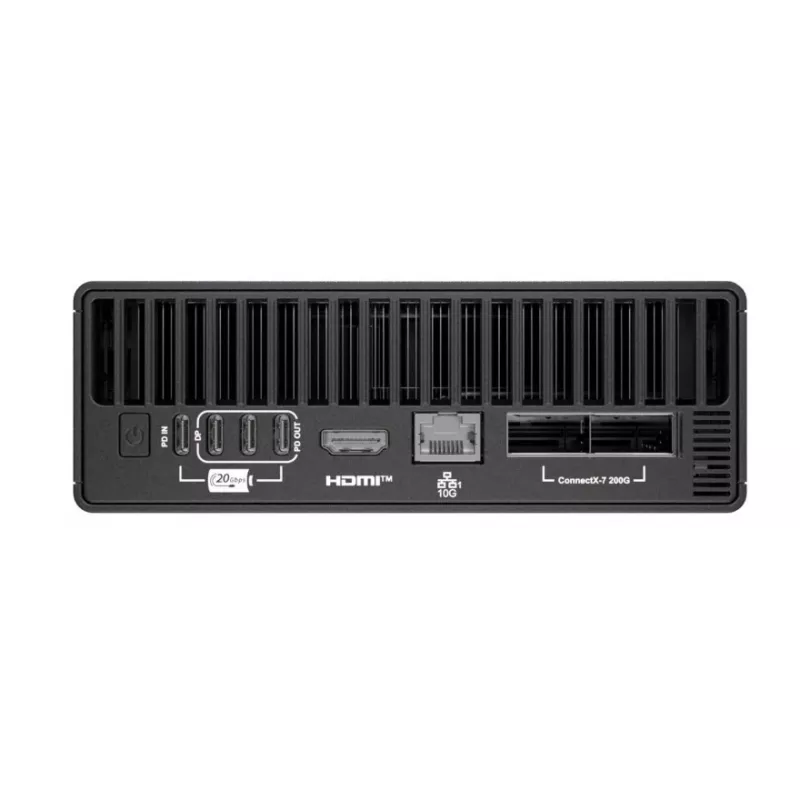 MSI EdgeXpert AI superdators, darbvirsma, NVIDIA DGX Spark GB10 Grace Blackwell arhitektūra, 128 GB LPDDR5 vienotā atmiņa, 4 TB SSD, ARM CPU, WiFi 7, BT 5.3, NVIDIA DGX OS - EDGEXPERT NVIDIA DGX GB10 128GB 4TB