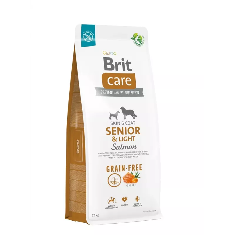 BRIT Care Senior&Light lasis - sausā suņu barība - 12 kg