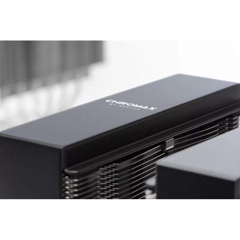 Stiprinājuma komplekts Noctua NA-HC4 chromax.Melns — Alumīnija radiatora piederums centrālajam procesoram, melns