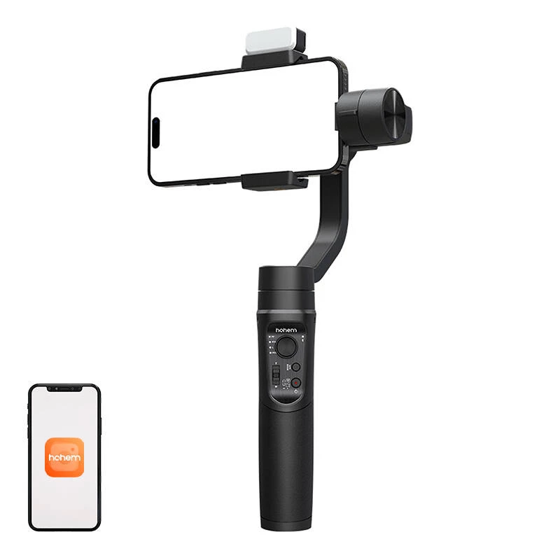 Trīs asu viedtālruņa stabilizators Hohem iSteady Mobile+ Kit iSM5K — 3 asu stabilizācija, saderība ar viedtālruņiem