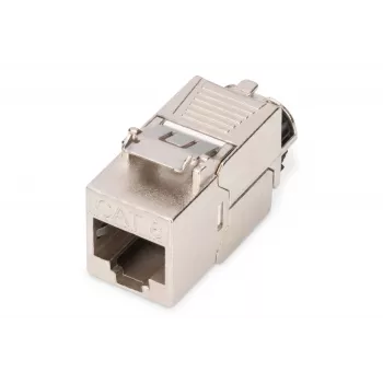 Keystone Module Digitus CAT 8.1 RJ-45 Shielded plakans balta